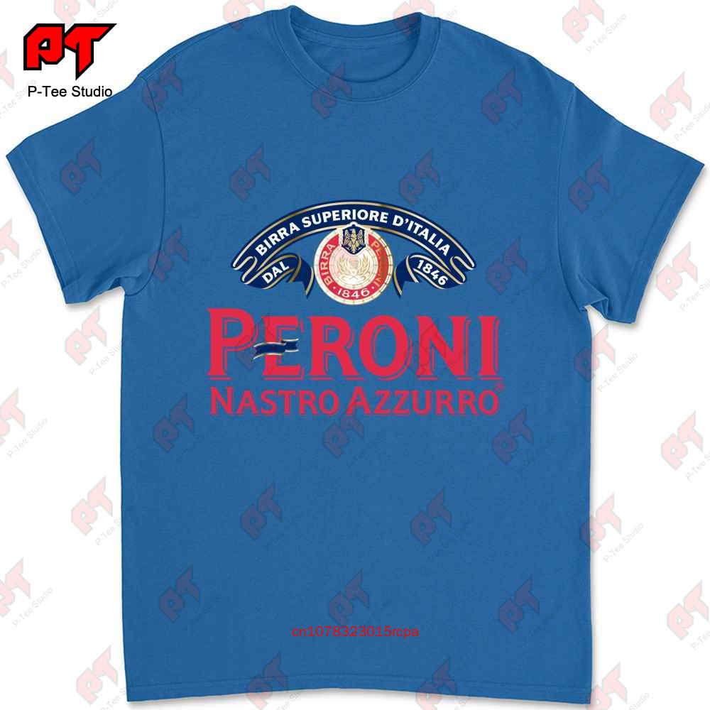 Peroni Nastro Beer Brewery Logo Tshirt EA22