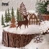Mò Mò Bái Kraft Paper Winter Collection Scrapbooking Base Set - 6 Styles