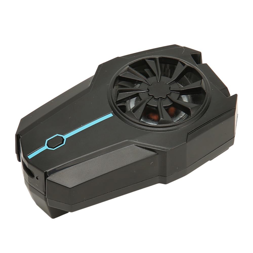 RGB Light Phone Cooling Fan Fast Cooling Phone Gaming Cooler  for Gaming Live Streams