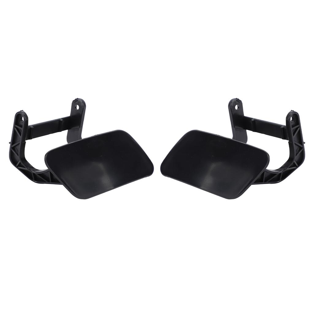 Headlight Washer Cap Long Lasting Impact Resistant Black Headlamp Washer Nozzle Cover for ML-Class W