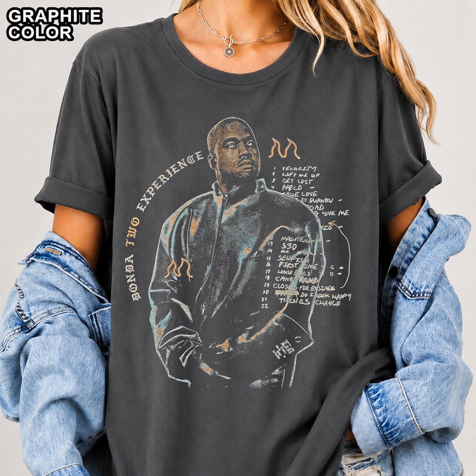 Kanye West Donda The Experience T-Shirt, Comfort Colors, Bella & Canvas, Gildan Tee and SweaT-Shirt FD S