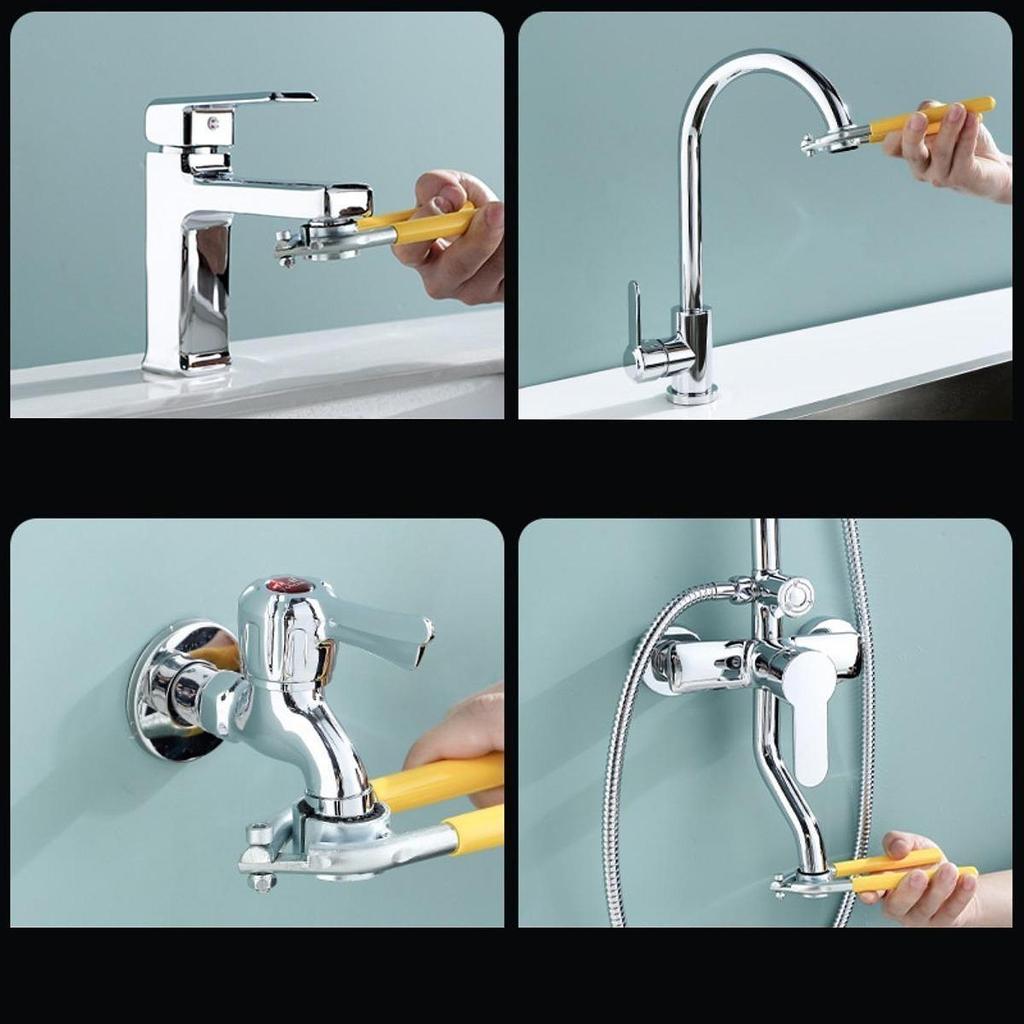 Air Traffic Shaft Bubbler Wrench, Portable, Professional Kitchen Sink Repair Tool