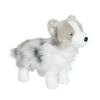 New Creative Doll Doll Grey White Cute Shepherd Dog Plush Toy Doll