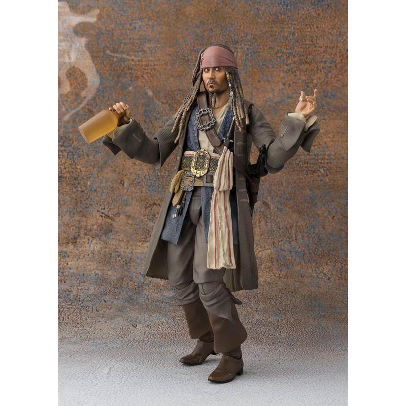 Pirates Of The Caribbean 5 Captain Jack Sparrow Pvc Action Figure Collectible Model For Fans