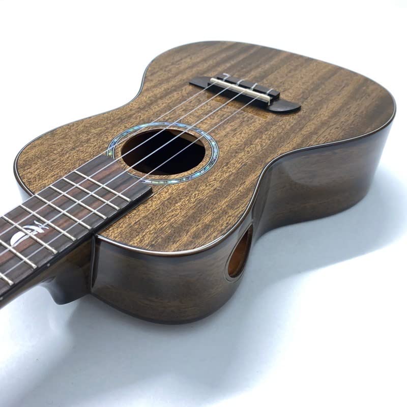 Kai Ukulele Domestic Inspection Concert Size Ukulele Dark Brown [Kai UKULELE] KC-100G-BK (with Case)