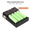 LiitoKala for 18650/26650/AA/AAA Batteries, LCD Display, Auto Detect, Overcharge Protection Lii-402 Multi-Purpose Charger