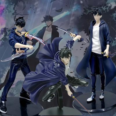 Solo Leveling Anime Figur - Sung Jin-Woo Ore Dake Level up Na Ken Shun Mizushino Sammlerstück Modellpuppe Spielzeug Geschenk