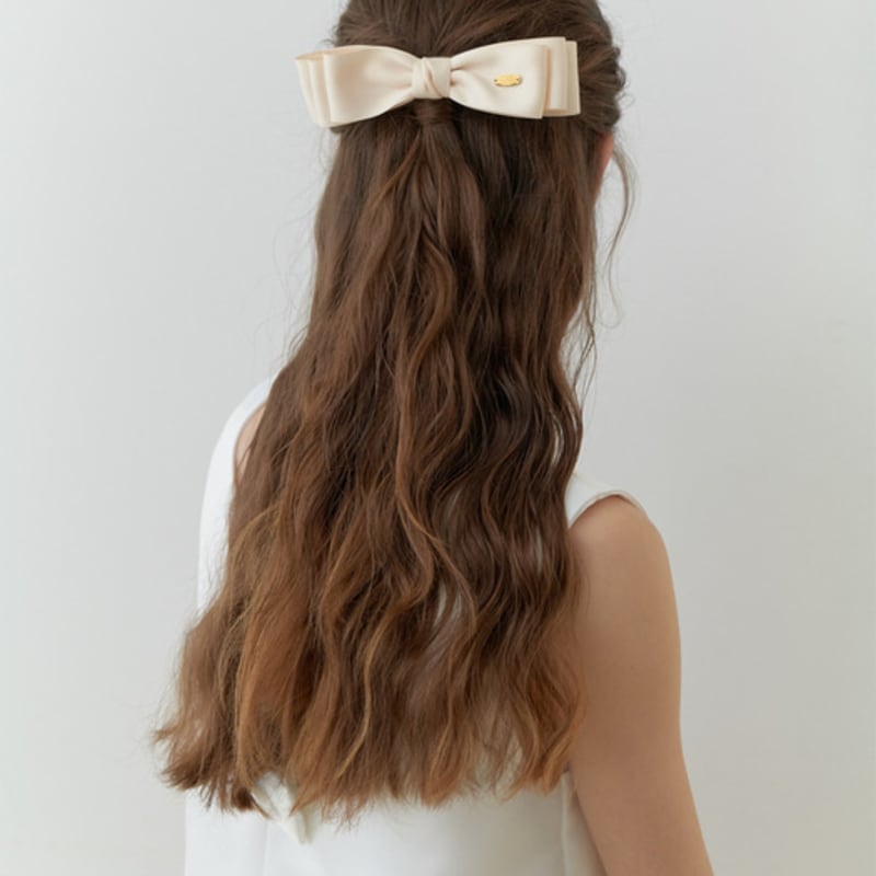 

CARRY BARRETTE Carry Barrette Classic Flat Ribbon Pin black