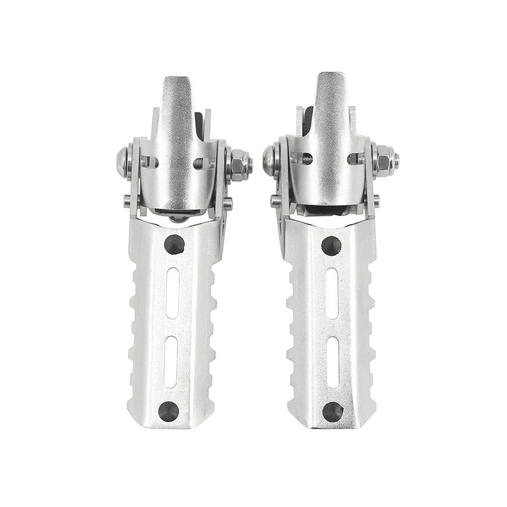 Balení 2 stupaček na motocykl Složená stupačka Pedál Oprava stupaček Náhrada za F 800 GS Adventure S1000XR Black