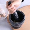 Multi-functional Garlic Mashing Machine Household Garlic Puree Manual Garlic Mortar Mashing Medicine Cup Grinder Pounding Bowl