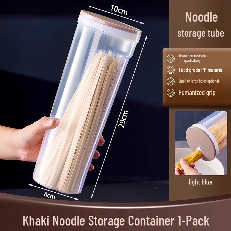 

Герметичная банка для хранения продуктов питания, пищевой класс, для лапши и зерновых Small, Random Color (Caution: Color may vary) хаки