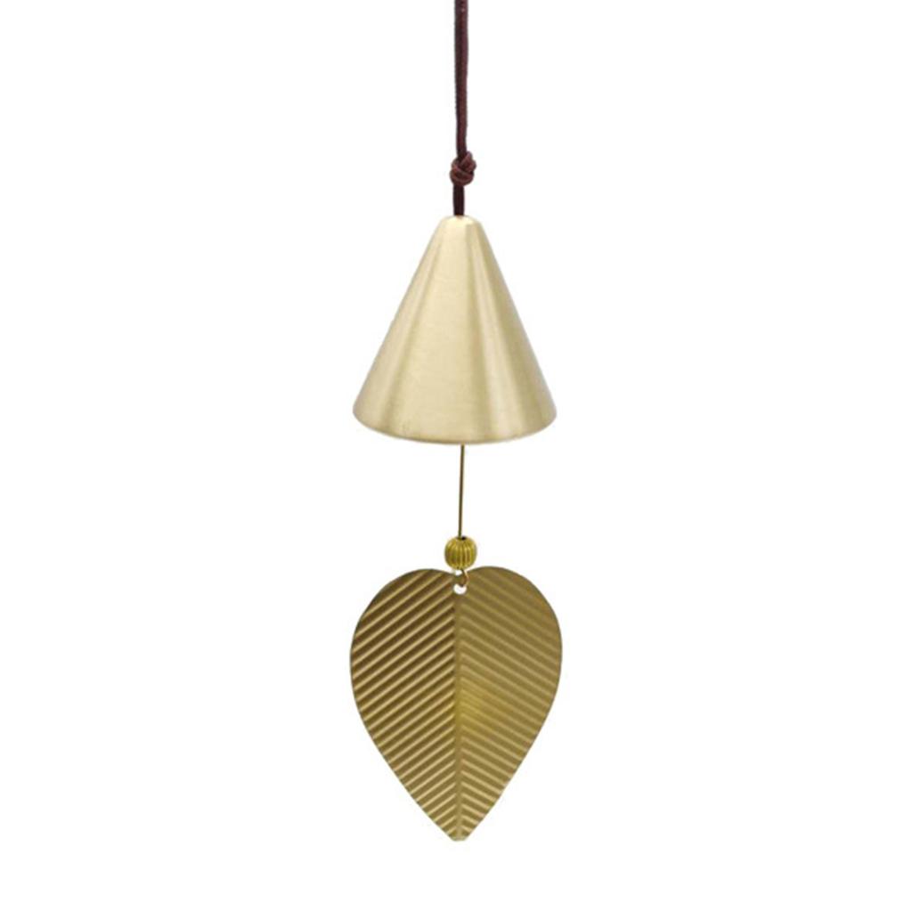 Japanese Leaf Wind Chimes Decors Car Pendants Garden Decorations for Outdoor