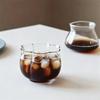280ml Flower Shaped Borosilicate Glass Coffee Cup Hand-brewed Espresso Shot Glasses Coffee Aroma Cup Tea Cup Drinkware