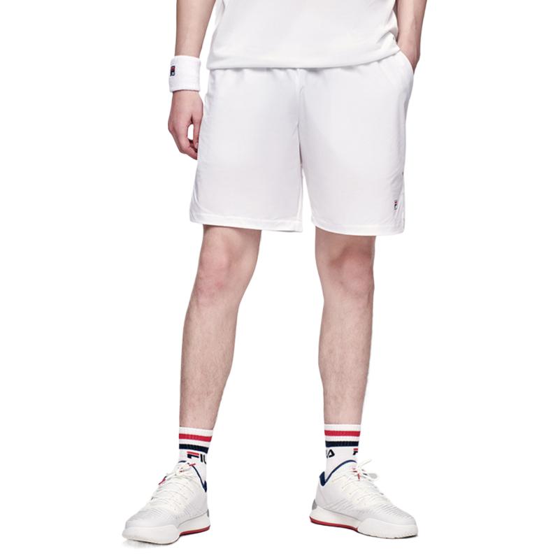 FILA Tennis Casual Stylish Simple Shorts Men shorts Jade-White A11M123361F-WT