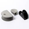 Stainless Steel Semicircular Square Glass Clamp Shelf Bracket