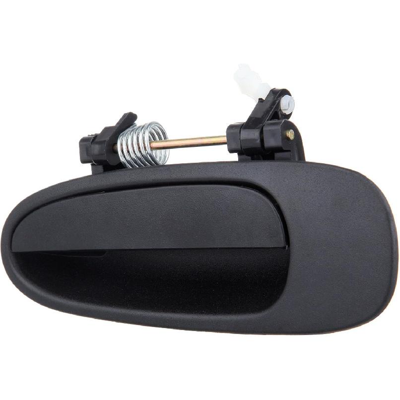 ECCPP Door Handles Exterior Outside Outer Front Rear Driver Passenger Side for 1993 1994 1995 1996 1997 for Toyota for Geo Black(4pcs)