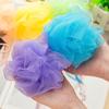 Body Bubbles Sponge Bath Ball Nylon Scrubber Loofah Cleaning Bath Sponge Multicolor Shower Flower