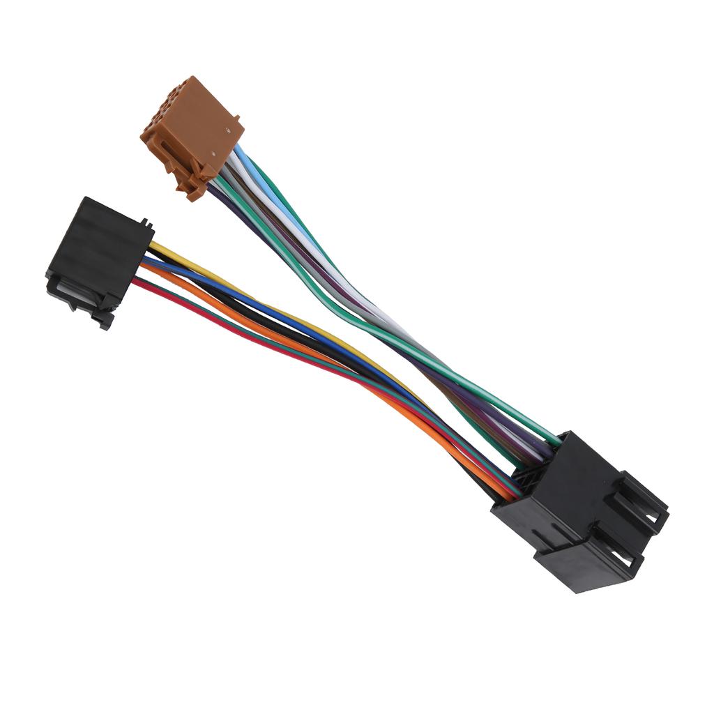 Wiring Harness Adaptor ISO Car Stereo Audio Kit Fit for Peugeot 106 206 306 307 405 406 607