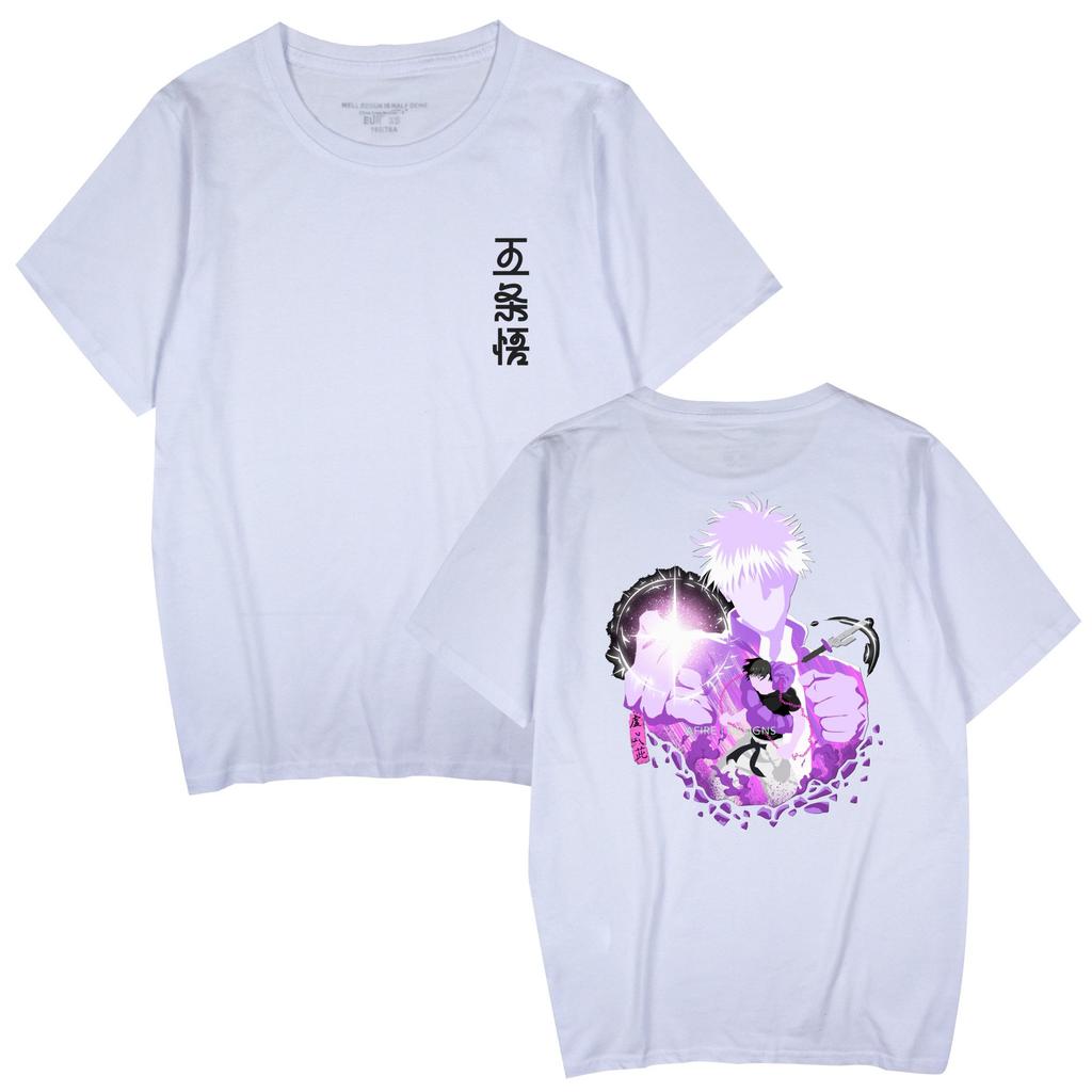 Jujutsu Kaisen Shirts Round Neck Short Sleeve Funny Clothes Jujutsu Kaisen Cartoon Printed Unisex T-Shirt