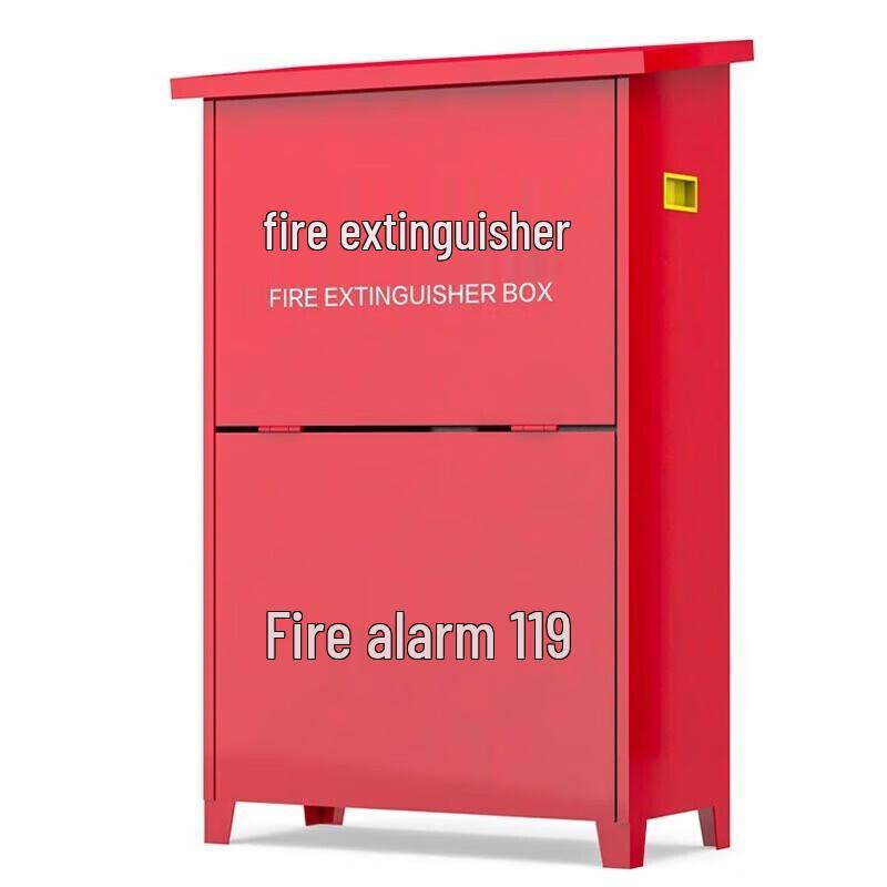 Aokesu 8KG Double Fire Extinguisher Cabinet