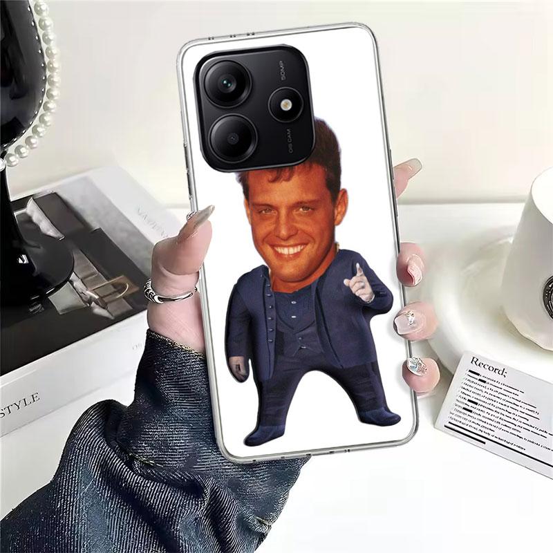 

L-Luis M-Miguel Singer Soft Phone Case For Xiaomi Redmi Note 15 14 14S 13 12 Pro Plus 12S 11 11S 11E 10 10S 11T 5G Fundas Coque Redmi Note 11T 5G