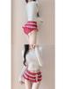 Women's Cherry Dopamine Three-Piece Bikini Swimsuit - Cute and Hot Long Sleeve Set