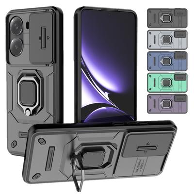 Pancerne Wstrząsoodporne Etui Dla Xiaomi Poco X7 Pro 5G Pokrowiec Ochronny Pierścień Magnetyczny Stojak Uchwyt Coque Fundas Capa