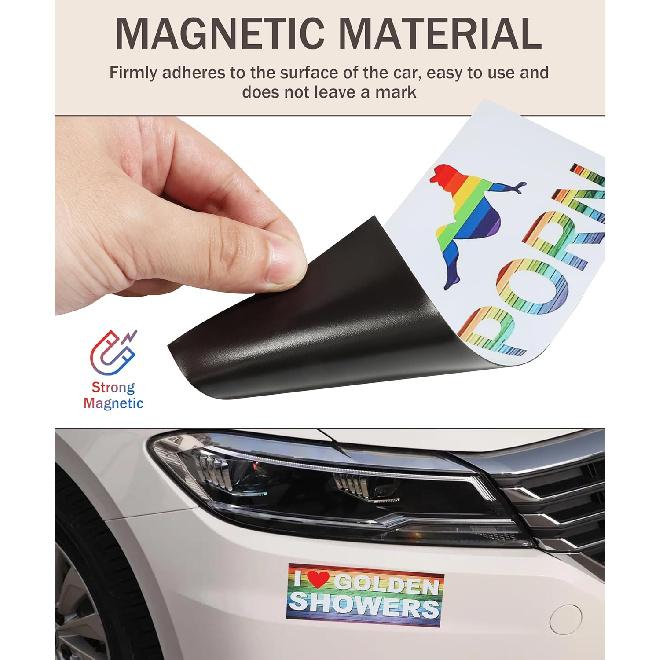 10Pcs Car Stickers,Magnetic Bumper Stickers,Car Accessories,Funny Bumper Sticker,Automotive Stickers,Reusable Bumper Stickers,Suitable For All