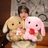Cute Long-eared Rabbit Doll Plush Toy Little White Rabbit Rabbit Doll Girl Sleeping Doll Birthday Gift