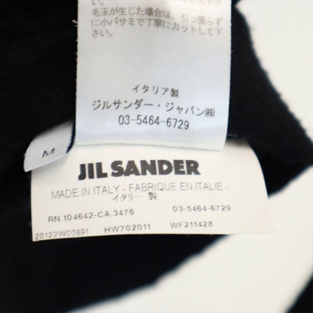 Jil Sander Laget i Italia Ullblanding Langermet strikket cardigan M Dame Brukt