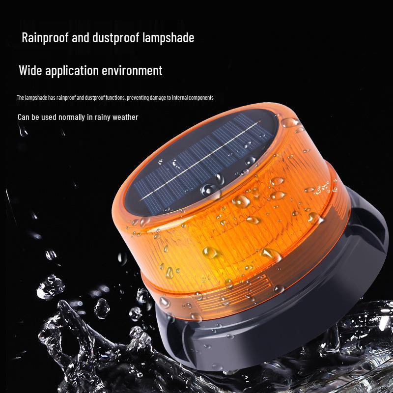 Super Bright Solar School Bus & Construction Safety Signal Light