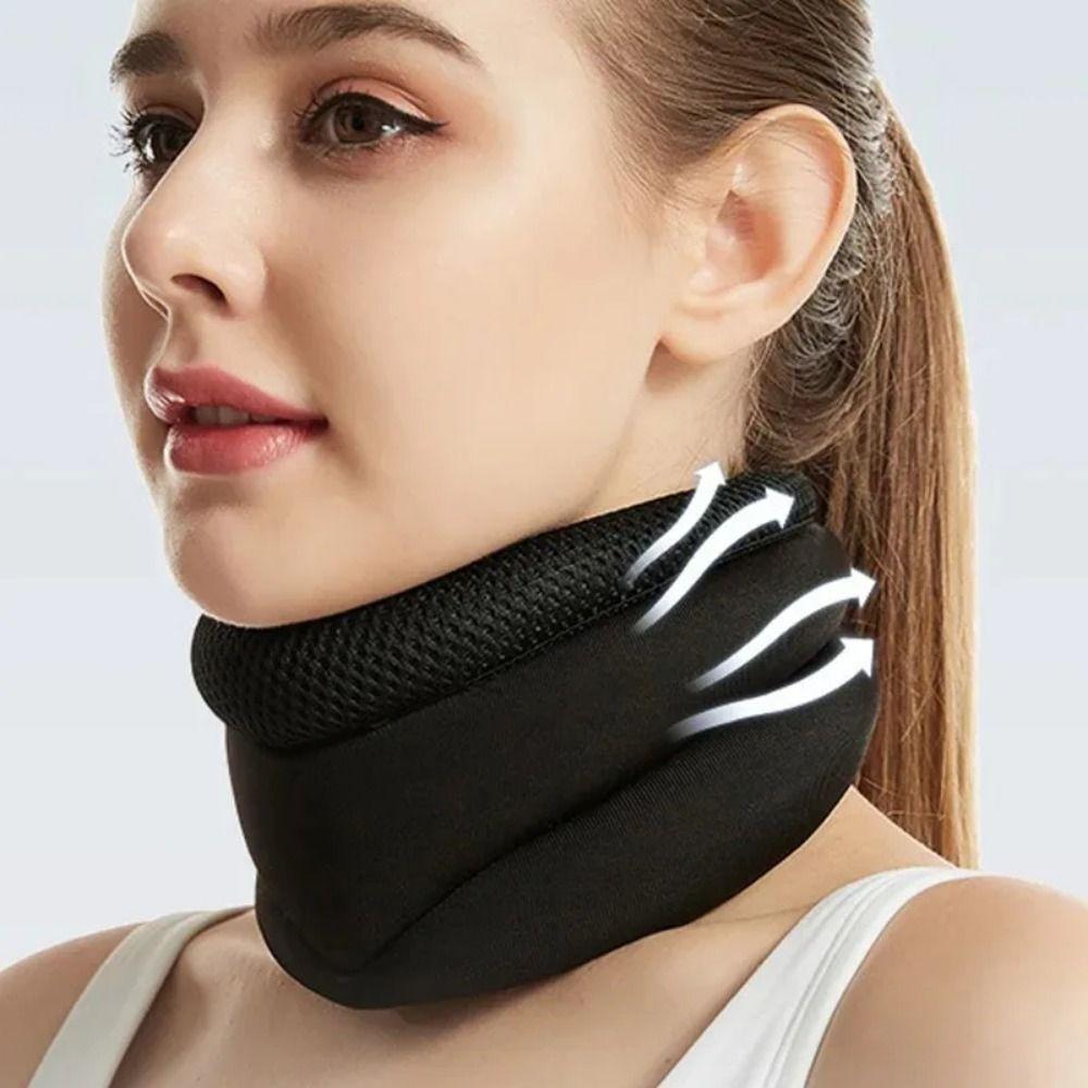 Breathable Neck Support Brace Soft Foam Spine Stabilizer Durable Sprain Cervical Collar  Nap