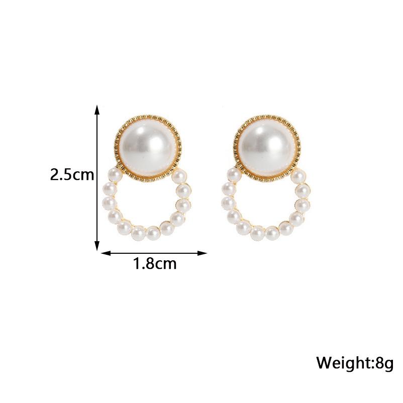 Trendige neue Zirkon-Ohrstecker für Damen Hohlrunde Imitationszirkon Elegante Hochzeitsohrringe Zirkon 2024 boucle oreille femme