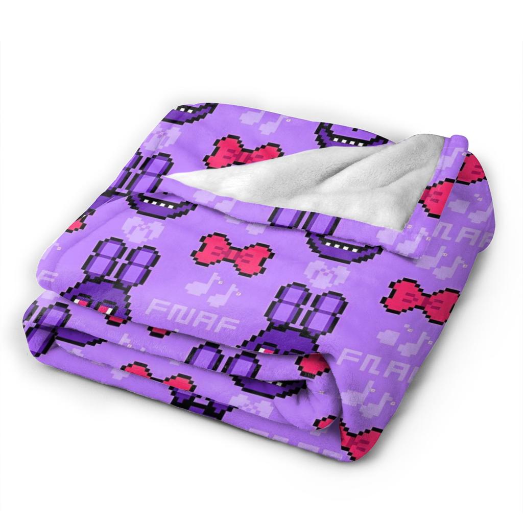 FNAF At Freddys Blankets Super Warm Fashion Plush Throw Blanket For Girls Boys Couch Chair Sofa Bed Flannel Bedspread Bed Cover