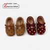 Spring 2026 Baby Girls' Bow Princess Walker Shoes - Soft Sole, Non-Slip, Fashionable