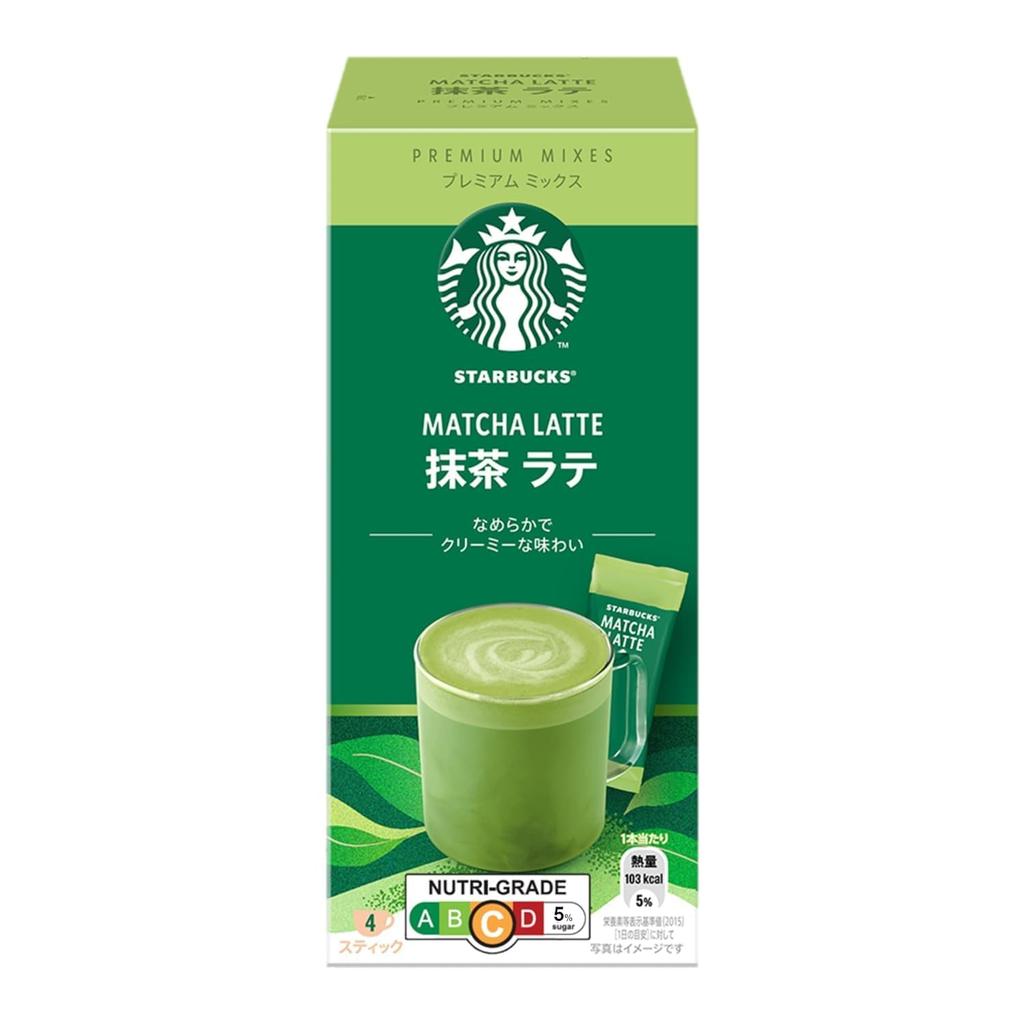 Starbucks Premium Mix Matcha Latte 4 Bottiglie