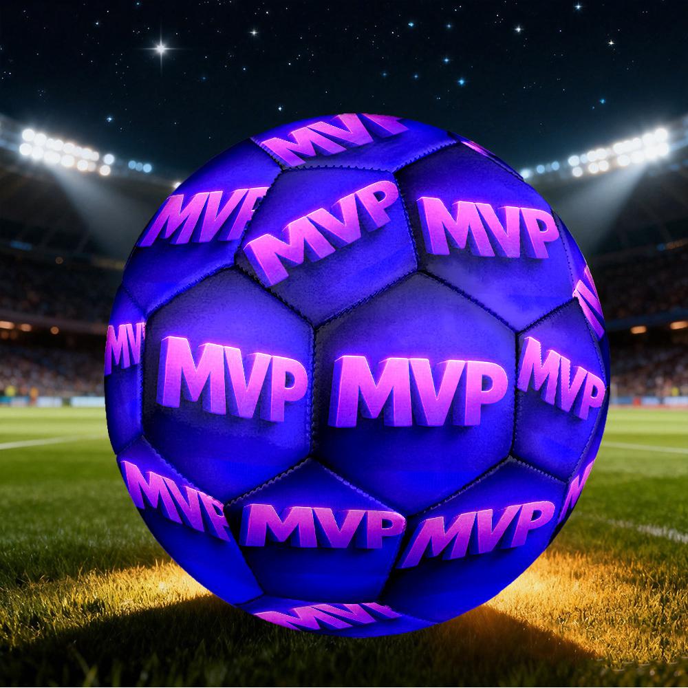 1pc Mvp Achievement Size 5 Soccer Ball Professional Lightweight Durable Match Training Football Indoor &Outdoor Sports BallTraining Ball y1 Size 5
