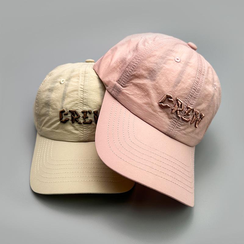 Quick-Drying Street Embroidery Alphabet Baseball Cap Men'S And Women'S Sports Trendy Version Sunshade Breathable Cap