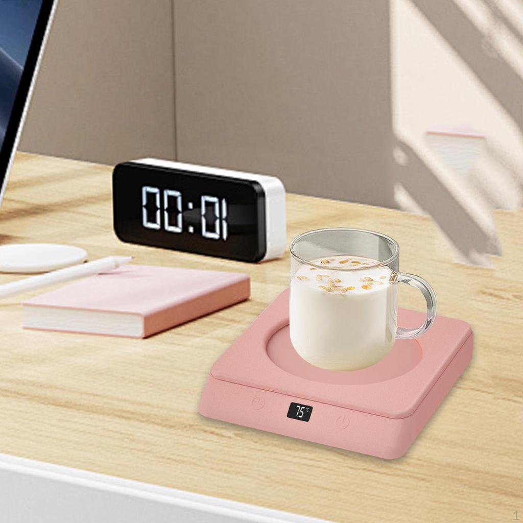 Beverage Warmer with Temperature Control, Ideal for Ceramic Cups and Milk