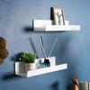 2pcs 12 Inch Acrylic Display Shelf White Plant Display Rack Wall Mounted Plant Shelf  Indoor Use
