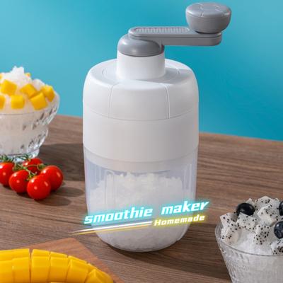 Concasor de gheață Mini aparate de ras pentru gheață Mașină manuală de spart blocuri de gheață pentru smoothie de casă