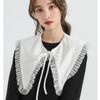 Women Novelty Big Lapel Fake Collar Dress False Collar Blouse Tops Shirt Detachable Collar Clothing Fuax Cols Accessory
