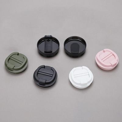 Plastic Coffee Cup Lids Multicolor Reusable Water Bottle Cover Replacement Travel Cup Flask Cover Lid Bottle Accessories