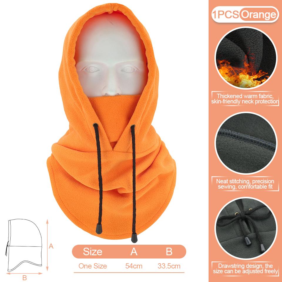 

Durable And Safe 1Pcs Winter Cycling Windproof Cap Fleece Thickened Headgear Outdoor Sports Neck Cold-Proof Fleece And Warm Cap Men Women
