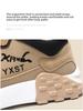 Men's Versatile Leather Sports Shoes - Autumn/Winter, Wear-Resistant, Shock-Absorbing, Large Sizes