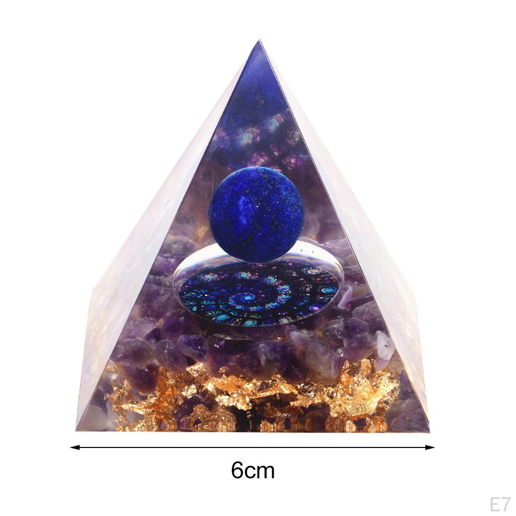 Crystal Pyramid Decorative for Crafts Ornament Home Decoration Christmas