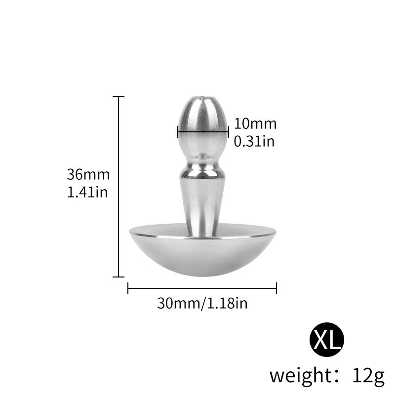 Pferdeaugenstab Hohl Urethralstöpsel Metall Männlicher Penis Katheterisierung Injektionsblockade Erweiterung Blume Dusche Dilatator Sexspielzeug