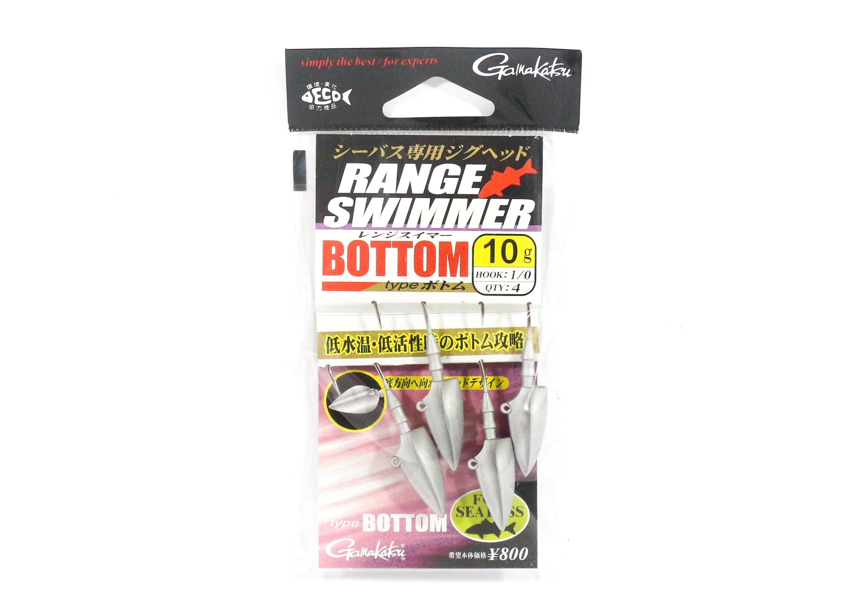 

Sale Gamakatsu Jig Head Bottom Range Swimmer 10 Grams Size 1/0 (3356)