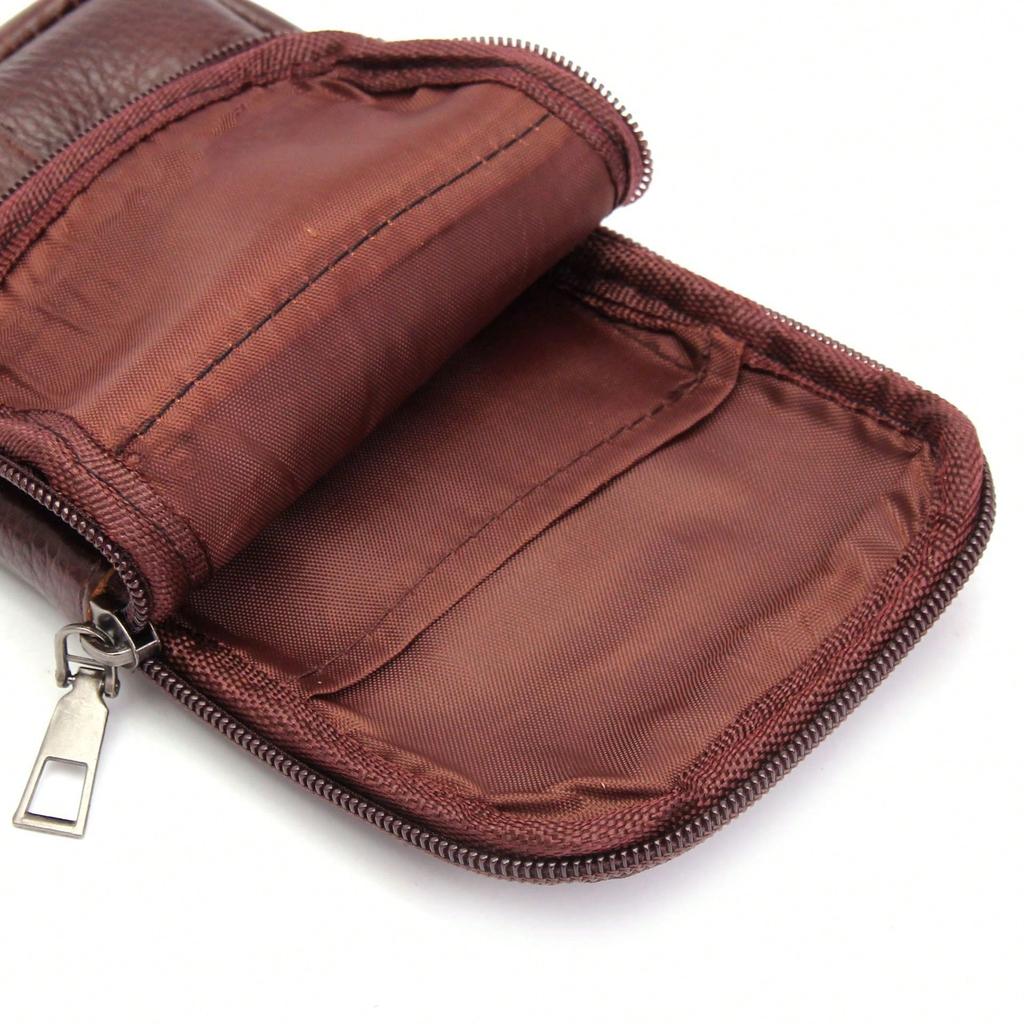 New Men's Belt Mobile Phone Bag Men's Fanny Bag Casual Thin Outdoor Casual Fanny Bag