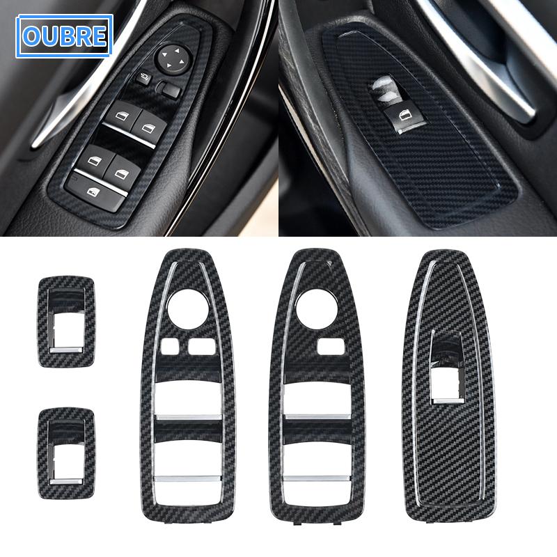 

For BMW 1 3 4 Series F30 F31 F34 35 F36 F20 Car Interior Door Trim Switch Power Window Finisher Button Panel Cover Replacement Rear Right